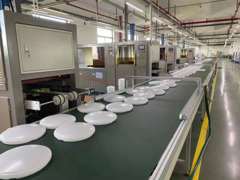 Fully Automatic Acrylic LED Lamp cover Shell Blowing Forming Machine