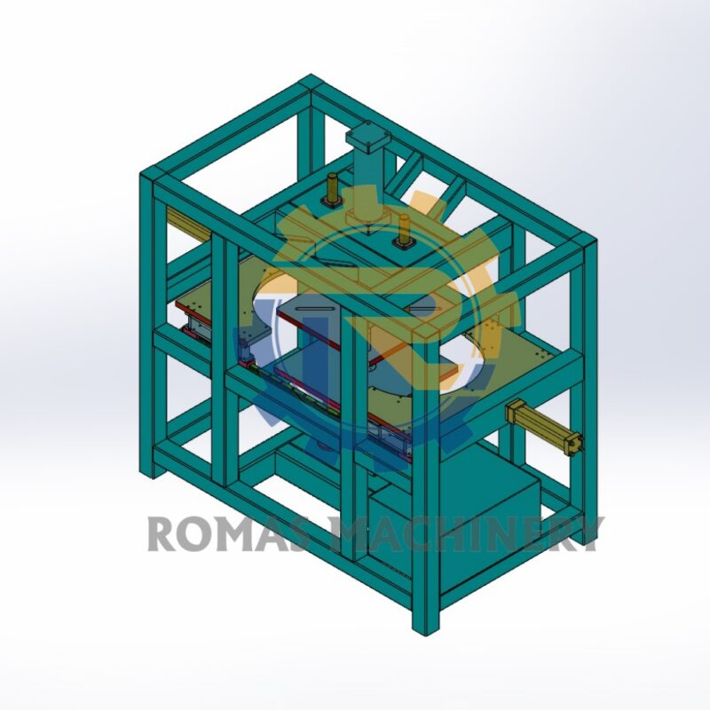 Semi-auto PMMA PC PVC ceiling lampshade blowing machine