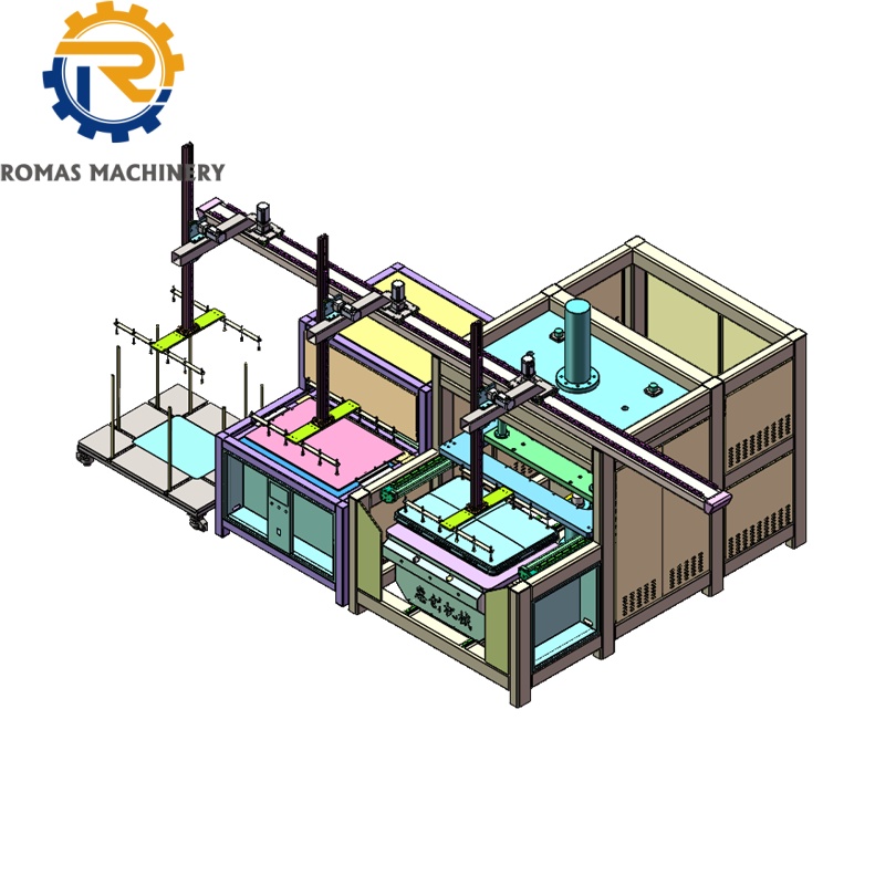 Full automatic Acrylic/ PMMA/ PC LED ceiling lampshade cover blow molding machine