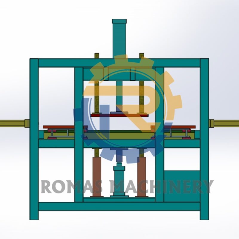 Semi-auto PMMA PC PVC ceiling lampshade blowing machine